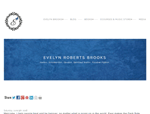 Tablet Screenshot of evelynbrooks.com